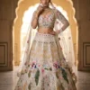SBD 1703 Organza Silk Embroidery Wedding & Bridal Wear Lehenga Choli Wholesale Surat