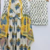 ASD 7104 Maslin Printed Festival Gown Plazzo Wholesale Surat