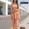 Laxmy American Crape Printed Daily Wear Designer Top Pant Wholesale Surat