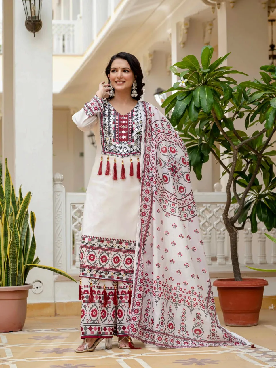 ASD 7083 Maslin Mirror Work Festival Readymade Dress Wholesale Surat
