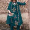FFD Tesla Embroidery Work Festival Readymade Dress Wholesale Surat