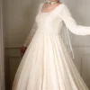 STD 6116 Georgette Sequins Work Tranding Anarkali Wedding Gown