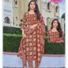 Latest Kavya Anushka Vol 5 Malaysian Cotton Printed Kurti Bottom With Dupatta Wholesale 2026