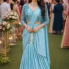 Mrudangi Kreshva Lycra Ready To Wear Designer Saree Wholesale