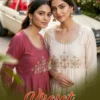 Dnp Virasat Silk Roman Top Bottom With Dupatta Wholesale