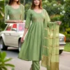 Stylish Dnp Virasat Silk Roman Top Bottom With Dupatta Wholesale 2026