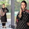 Mumtaz Arts Khwaab Chiffon Dupatta Jam Viscose Digital Printed Dress Material Wholesale