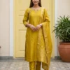 Naisha K 919 Dola Silk With Heavy Worked Kurti With Bottom Dupatta Wholesale