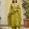 Naisha K 919 Dola Silk With Heavy Worked Kurti With Bottom Dupatta Wholesale