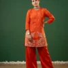 Naisha K 892 Roman Glass Heavy Work Co Ord Set Collection Wholesale