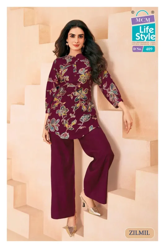 Beautiful Mcm Zilmil Vol 4 Vartican Discharge Printed Co Ord Set Collection Wholesale 2026