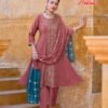 Buy Mystic 9 Aakruti Vol 1 Vertican Shimmer Flaired Top With Bottom And Dupatta Wholesale 2026