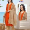 Latest Dnp Jenny Roman Silk Top Bottom With Dupatta Wholesale 2026