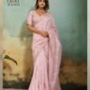 Stylish Sethnic Oshee Flex Tissue Linen Blend Zari Woven Saree Collection Wholesale 2026