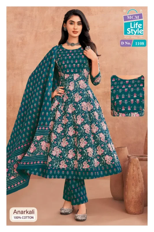 Launching Mcm Anarkali Vol 11 Readymade Cotton Anarkali Kurti Set Collection Wholesale 2026
