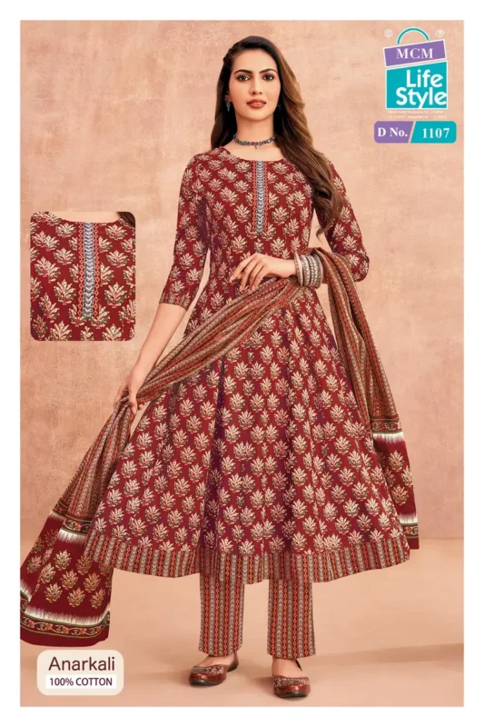 Launching Mcm Anarkali Vol 11 Readymade Cotton Anarkali Kurti Set Collection Wholesale 2026