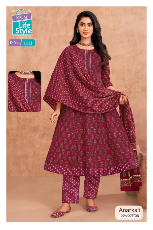 Launching Mcm Anarkali Vol 11 Readymade Cotton Anarkali Kurti Set Collection Wholesale 2026