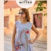 Latest Mittoo Udaan Dhabu Cotton Thread Work Kurti With Bottom Collection Wholesale 2026