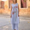 Latest Mittoo Udaan Dhabu Cotton Thread Work Kurti With Bottom Collection Wholesale 2026