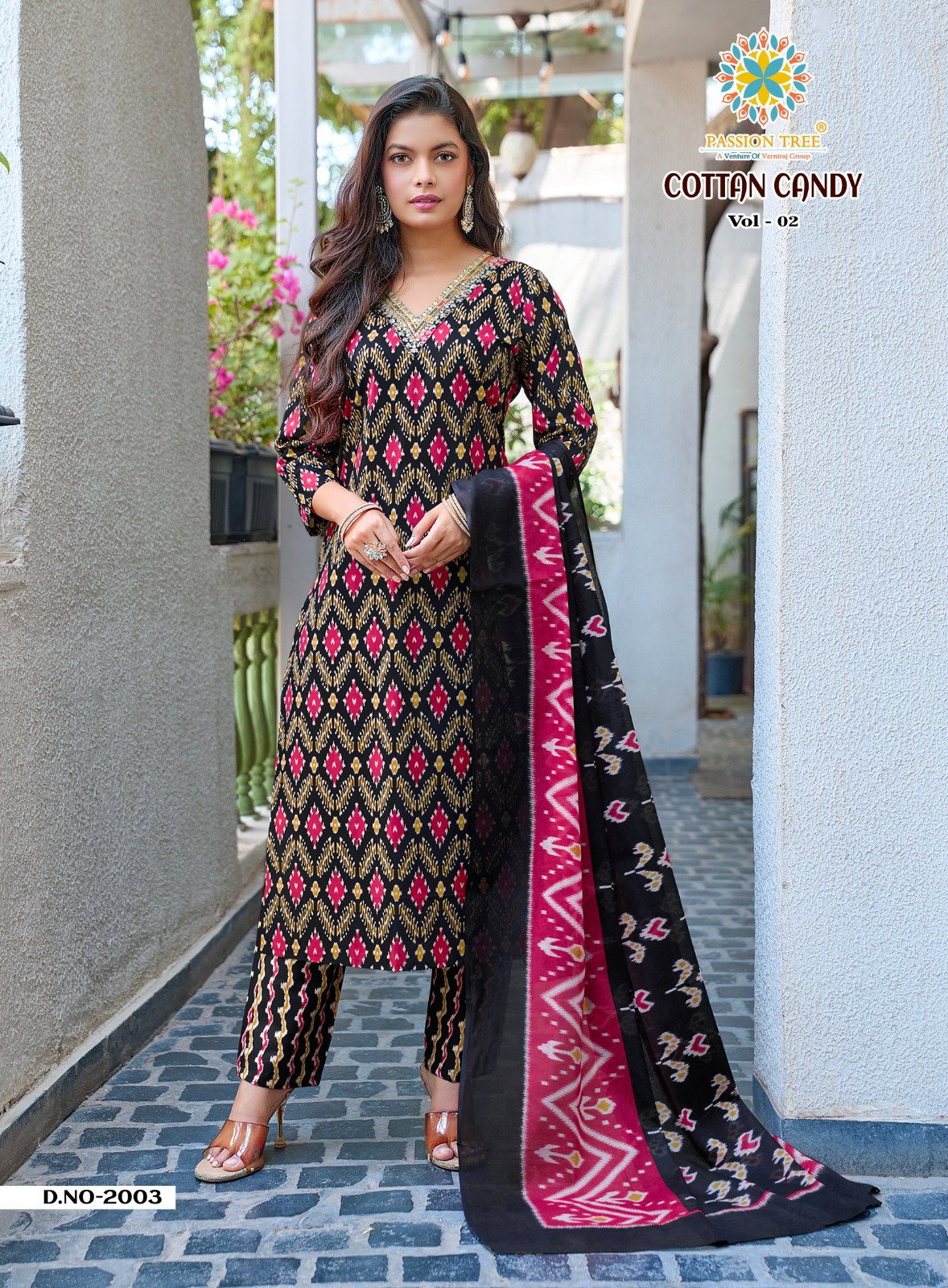 Beautiful Cotton Candy Vol 2 By Passion Tree Heavy Cotton Prin Kurti Bottom With Dupatta Wholesale 2026