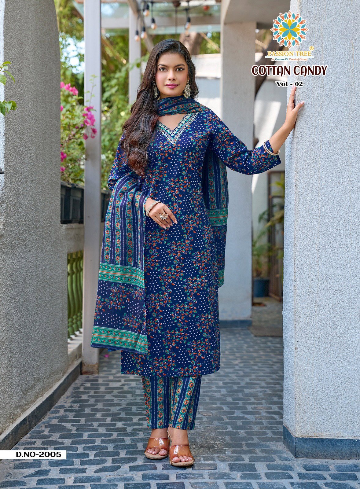 Beautiful Cotton Candy Vol 2 By Passion Tree Heavy Cotton Prin Kurti Bottom With Dupatta Wholesale 2026