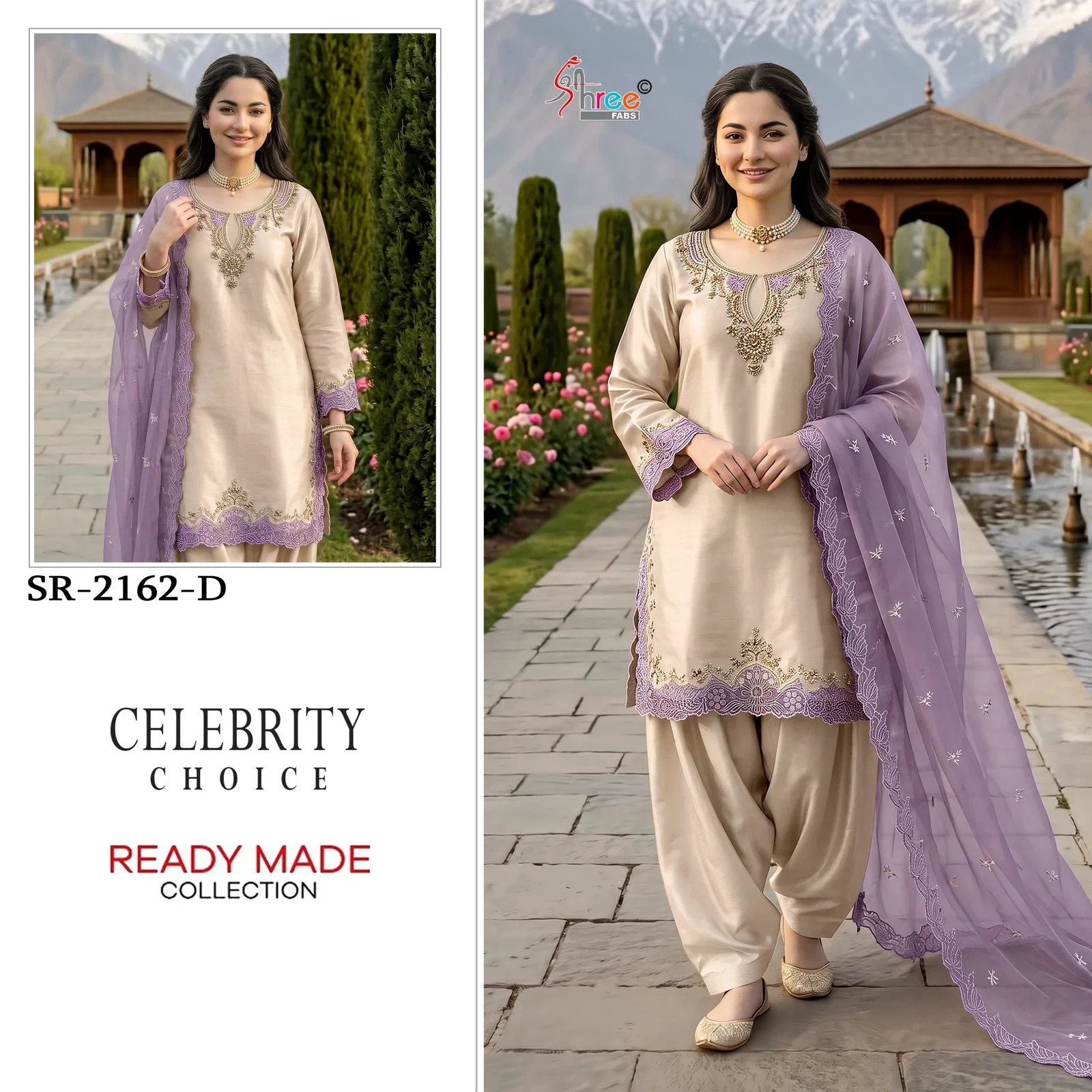 Buy Shree R 2162 Readymade Viscose Satin Khatli Work Salwar Kameez Wholesale 2026