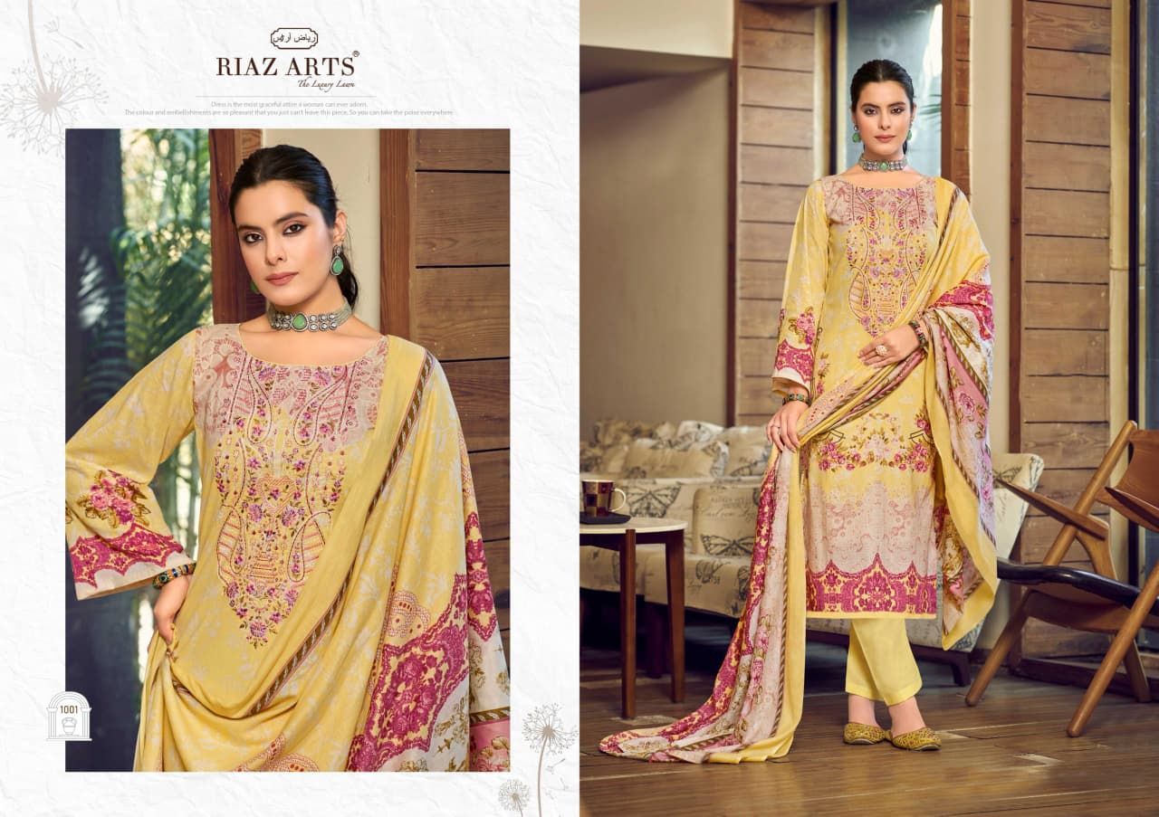 Launching Riaz Arts Musafir Vol 32 Cotton Cambric Lawn Printed Dress Material Wholesale 2026