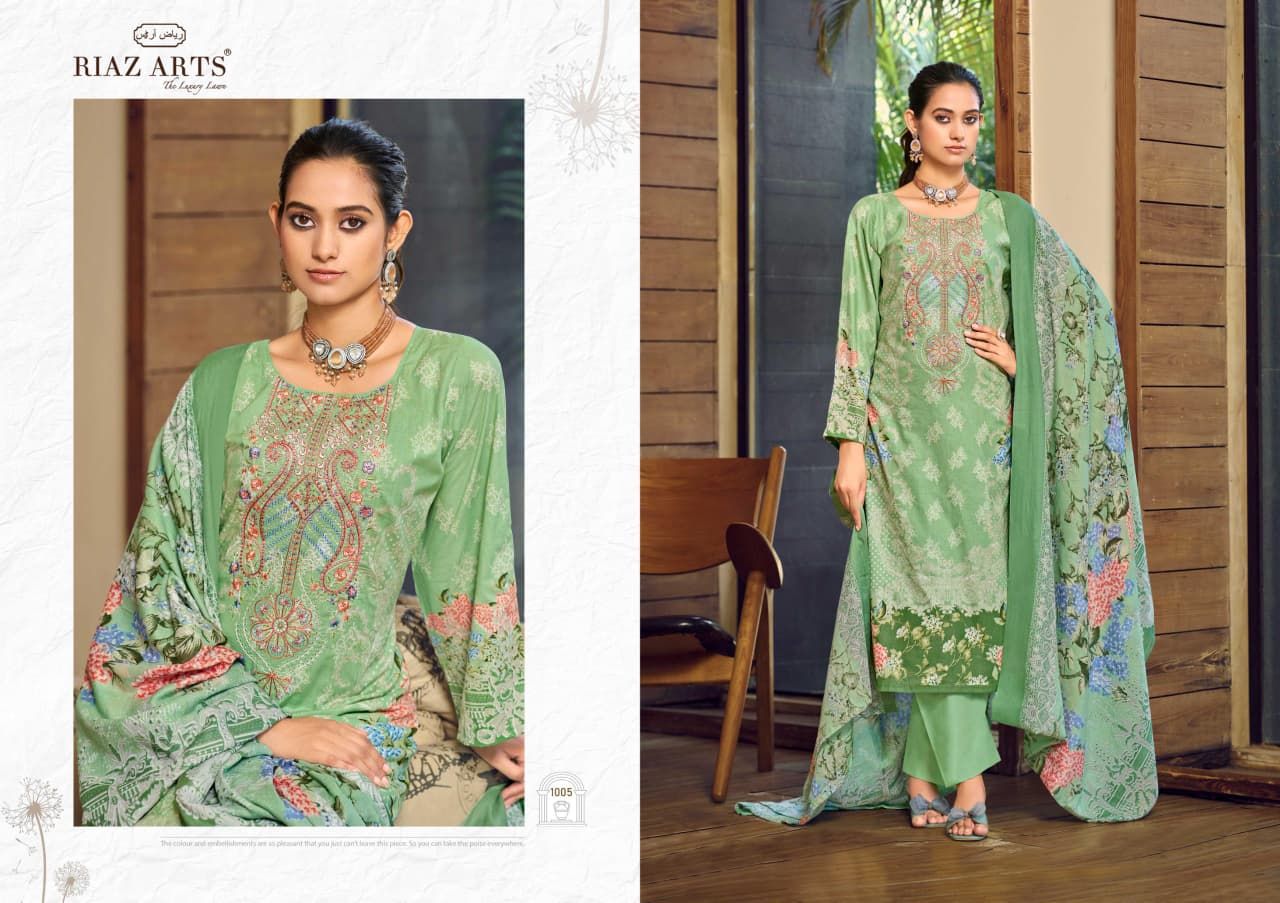 Launching Riaz Arts Musafir Vol 32 Cotton Cambric Lawn Printed Dress Material Wholesale 2026