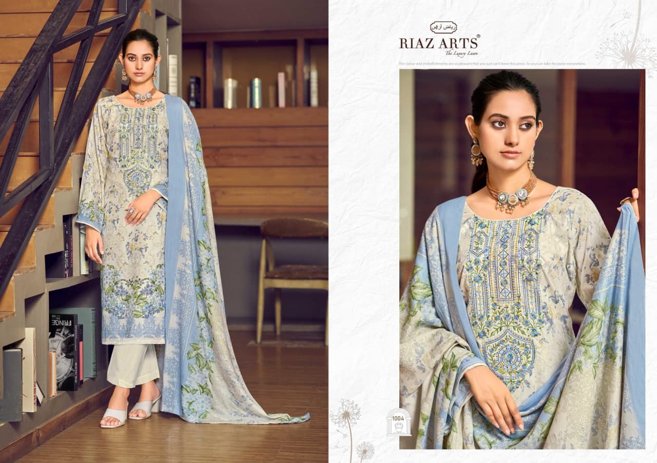 Launching Riaz Arts Musafir Vol 32 Cotton Cambric Lawn Printed Dress Material Wholesale 2026