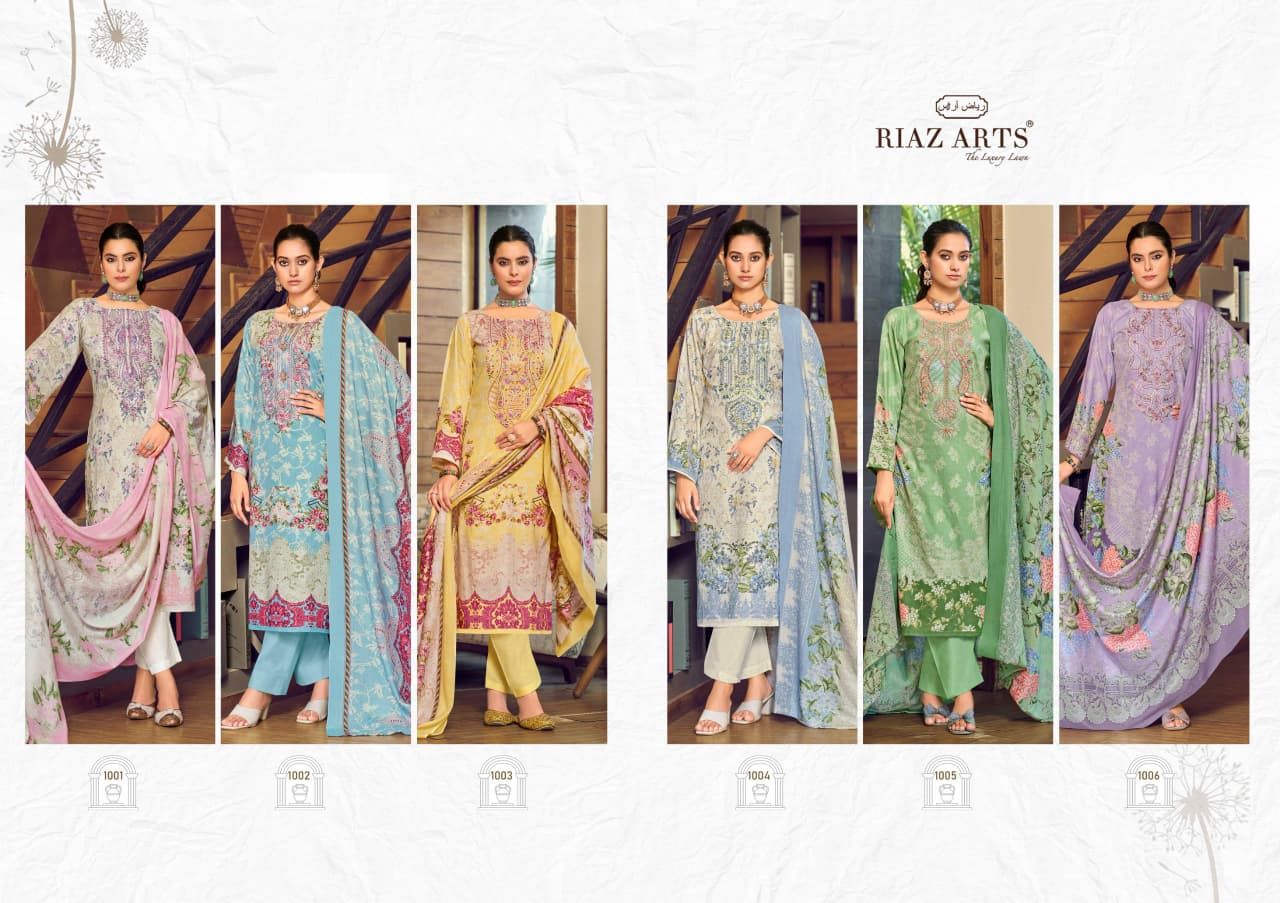 Launching Riaz Arts Musafir Vol 32 Cotton Cambric Lawn Printed Dress Material Wholesale 2026