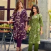 Vaniska Cotton Candy Vol 1 Cotton Foil Printed Kurti With Bottom Collection Wholesale