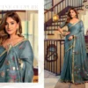 Latest Gobuni Shreya Kolkata Cotton Lichi Work Saree Collection Wholesale 2026