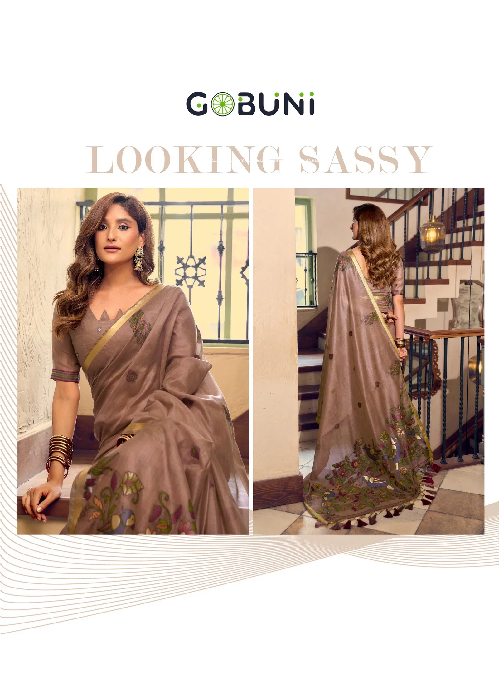 Latest Gobuni Shreya Kolkata Cotton Lichi Work Saree Collection Wholesale 2026