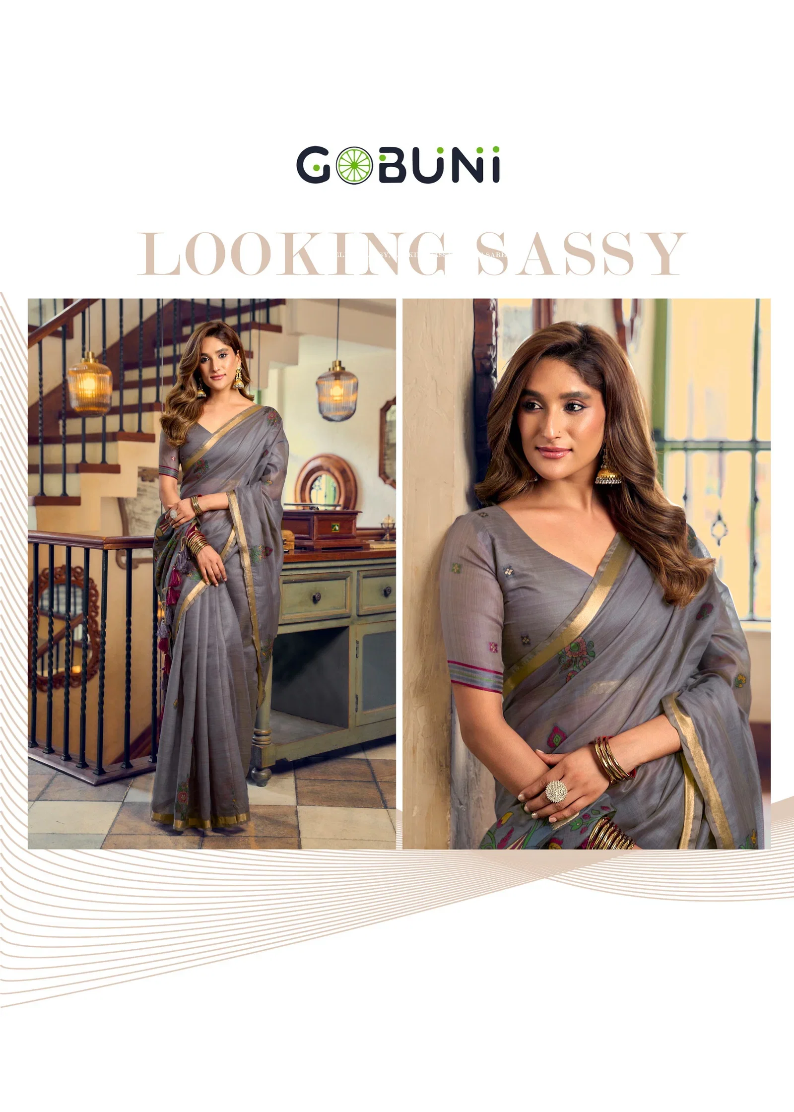 Latest Gobuni Shreya Kolkata Cotton Lichi Work Saree Collection Wholesale 2026