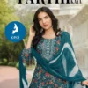 Kaya Parthi Rayon Printed Kurti With Bottom Dupatta Wholesale