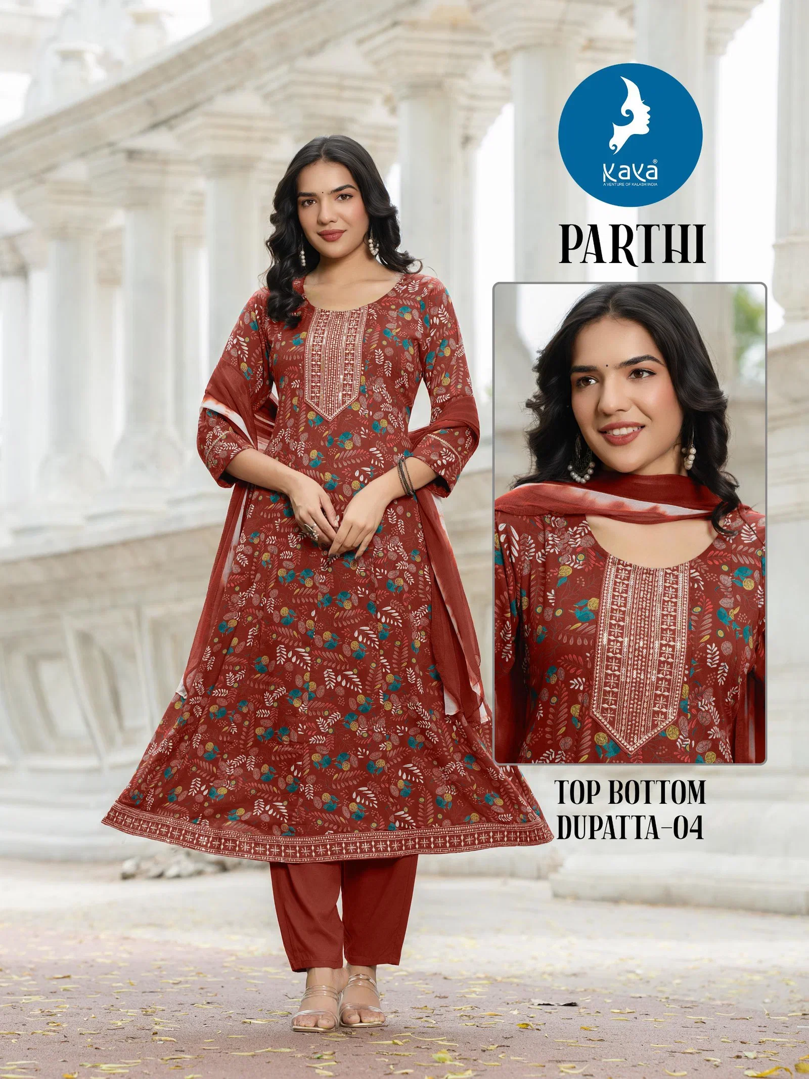 Launching Kaya Parthi Rayon Printed Kurti With Bottom Dupatta Wholesale 2026