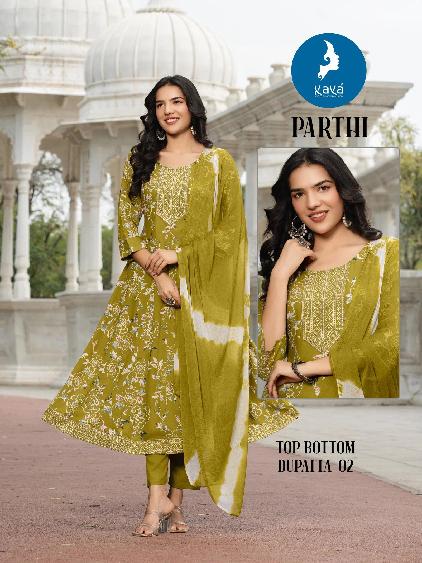 Launching Kaya Parthi Rayon Printed Kurti With Bottom Dupatta Wholesale 2026