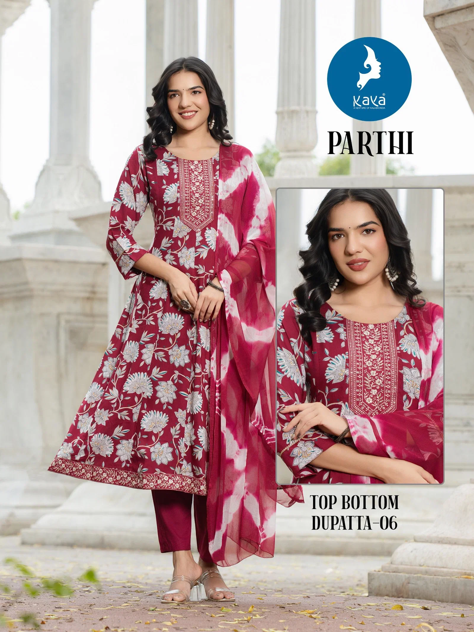 Launching Kaya Parthi Rayon Printed Kurti With Bottom Dupatta Wholesale 2026