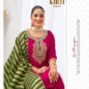 Kanya Kriti Vol 1 Roman Silk Embroidery Top Bottom With Dupatta Wholesale