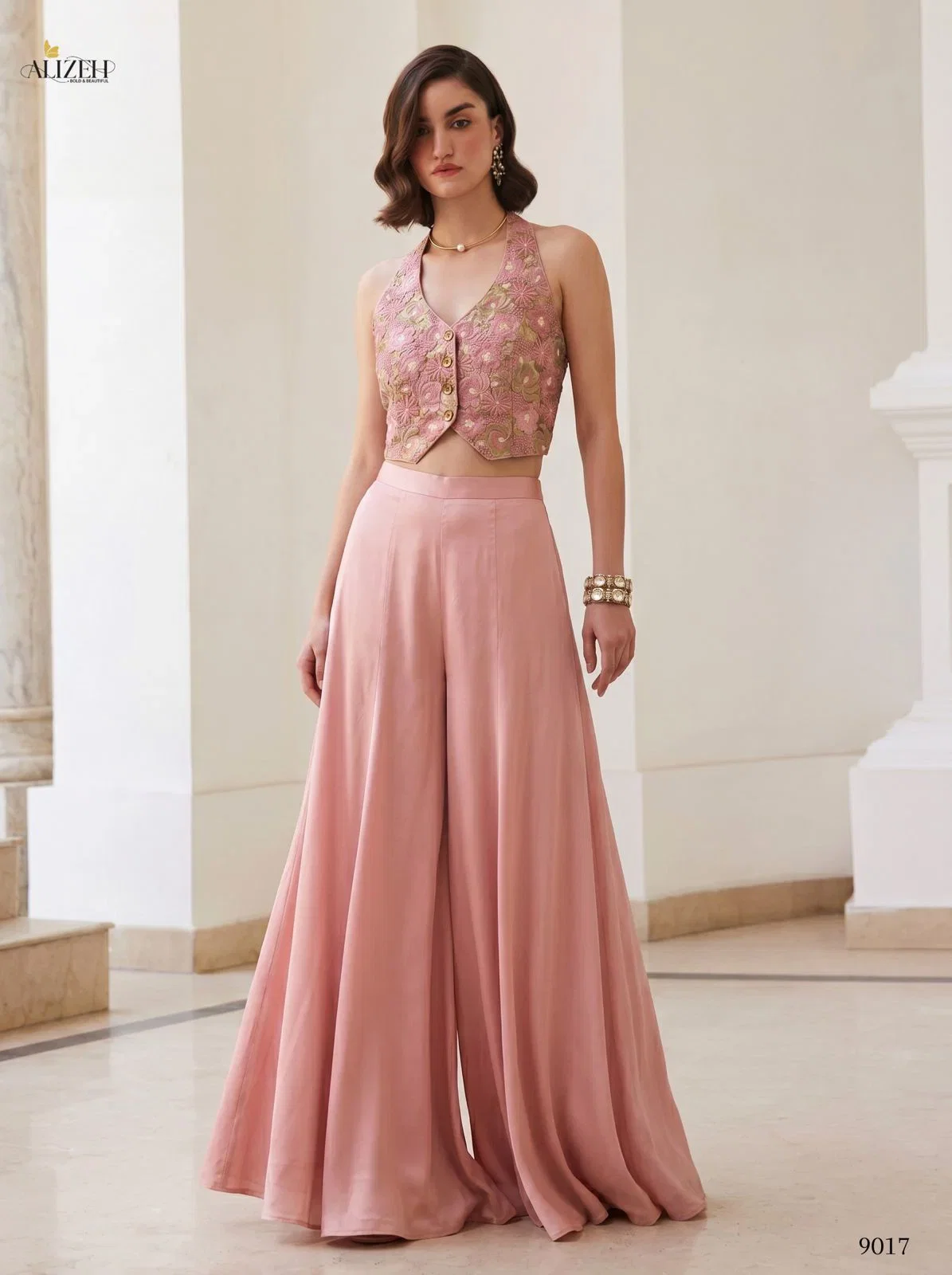 Beautiful Alizeh 9017 And 9018 Soft Silk Designer Indo Western Collection Wholesale 2026