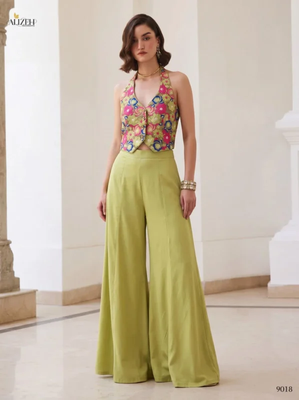 Beautiful Alizeh 9017 And 9018 Soft Silk Designer Indo Western Collection Wholesale 2026
