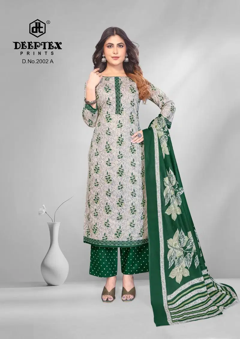 Buy Deeptex 4 Colour Vol 2 Cotton Printed Fancy Dress Material Collection Wholesale 2026