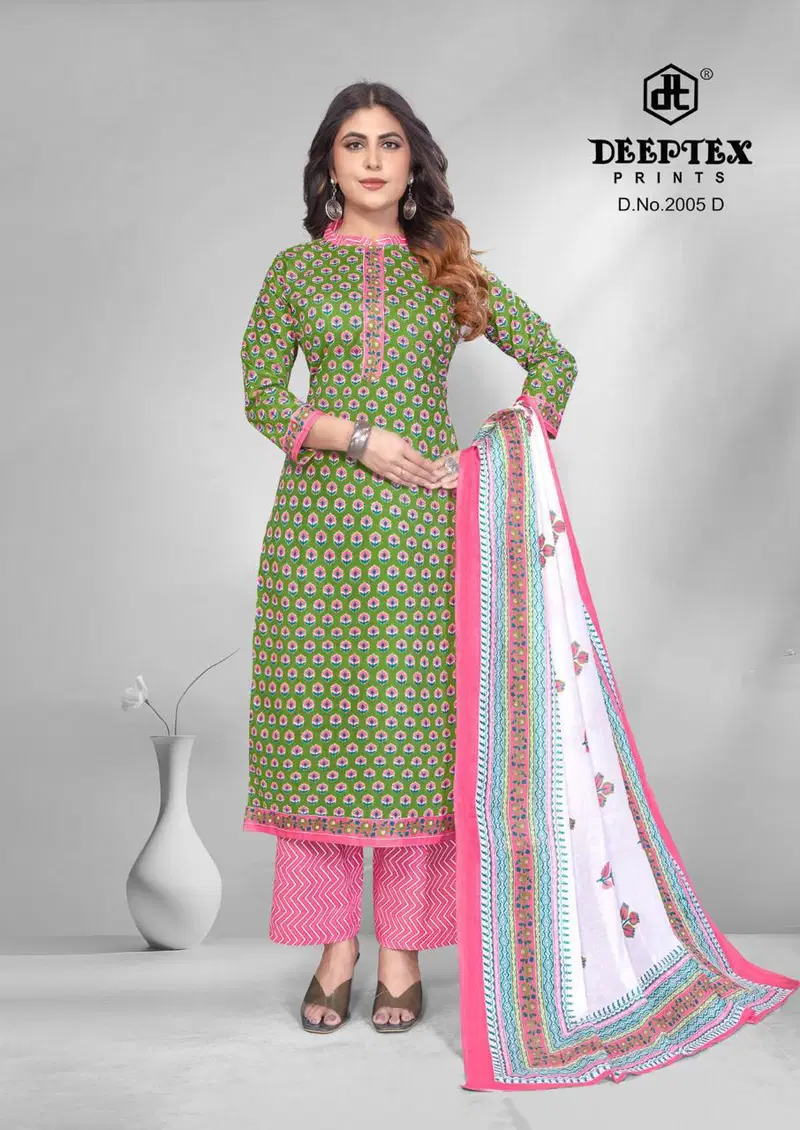 Buy Deeptex 4 Colour Vol 2 Cotton Printed Fancy Dress Material Collection Wholesale 2026