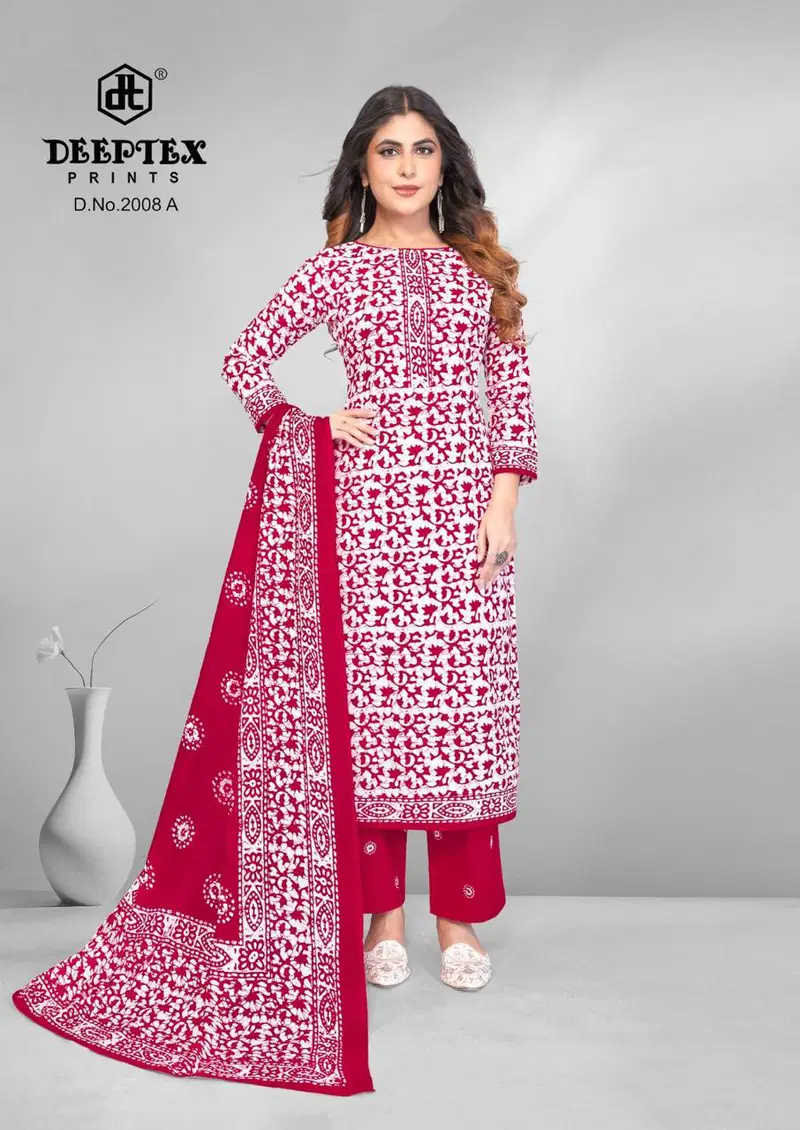 Buy Deeptex 4 Colour Vol 2 Cotton Printed Fancy Dress Material Collection Wholesale 2026