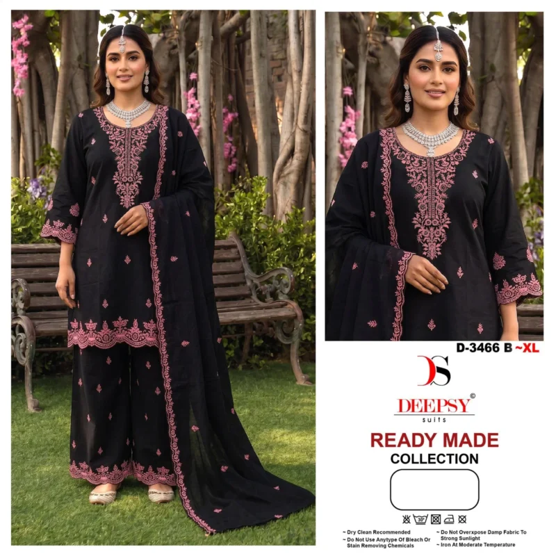 Buy Deepsy D 3466 A And B Readymade Cotton With Embroidered Salwar Kameez Wholesale 2026