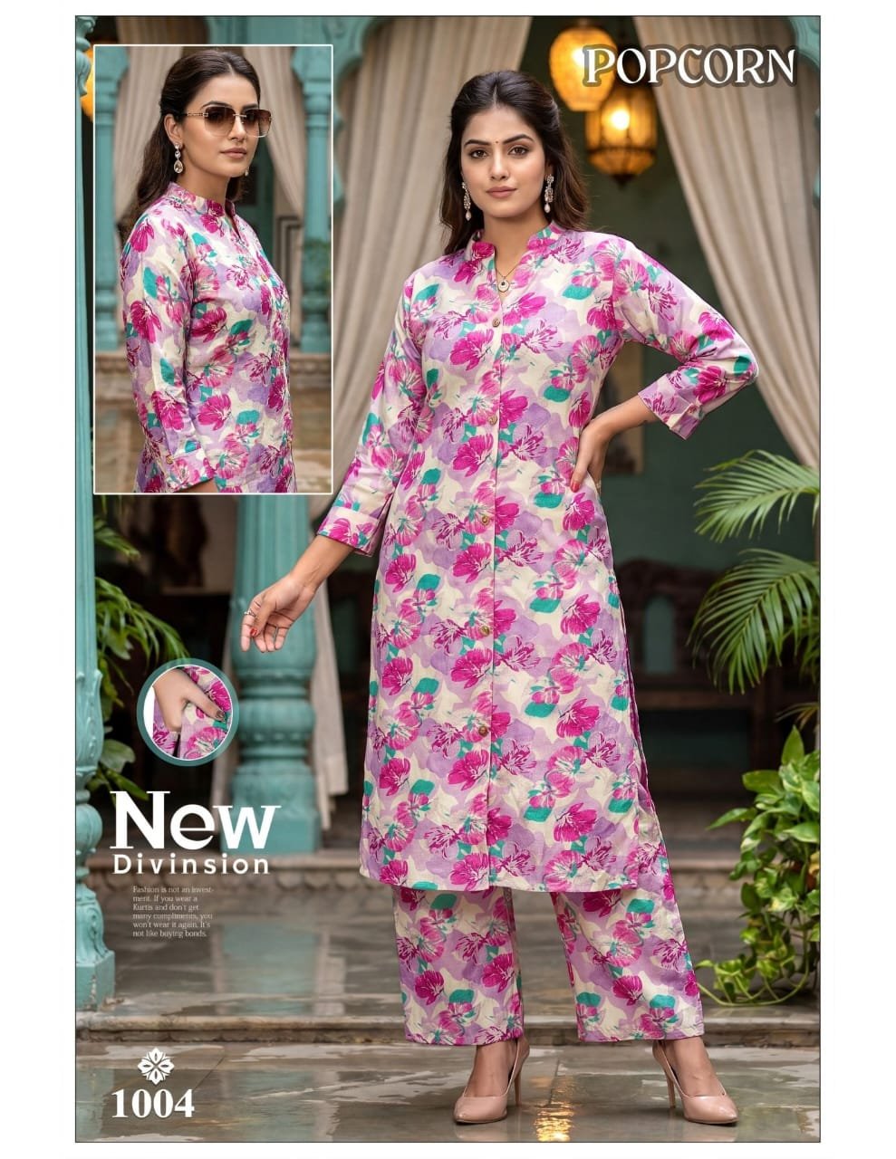 Stylish Dnp Popcorn Rayon Top With Pant Set Wholesale 2026