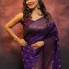 Soft Silk 6010 Soft Lichi Silk With Jacquard Work Saree Collection Wholesale