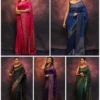 Launching Soft Silk 6010 Soft Lichi Silk With Jacquard Work Saree Collection Wholesale 2026