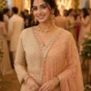 Stylish Mrudangi Sajni Georgette Chikankari Embroidered Gown With Dupatta Wholesale 2026