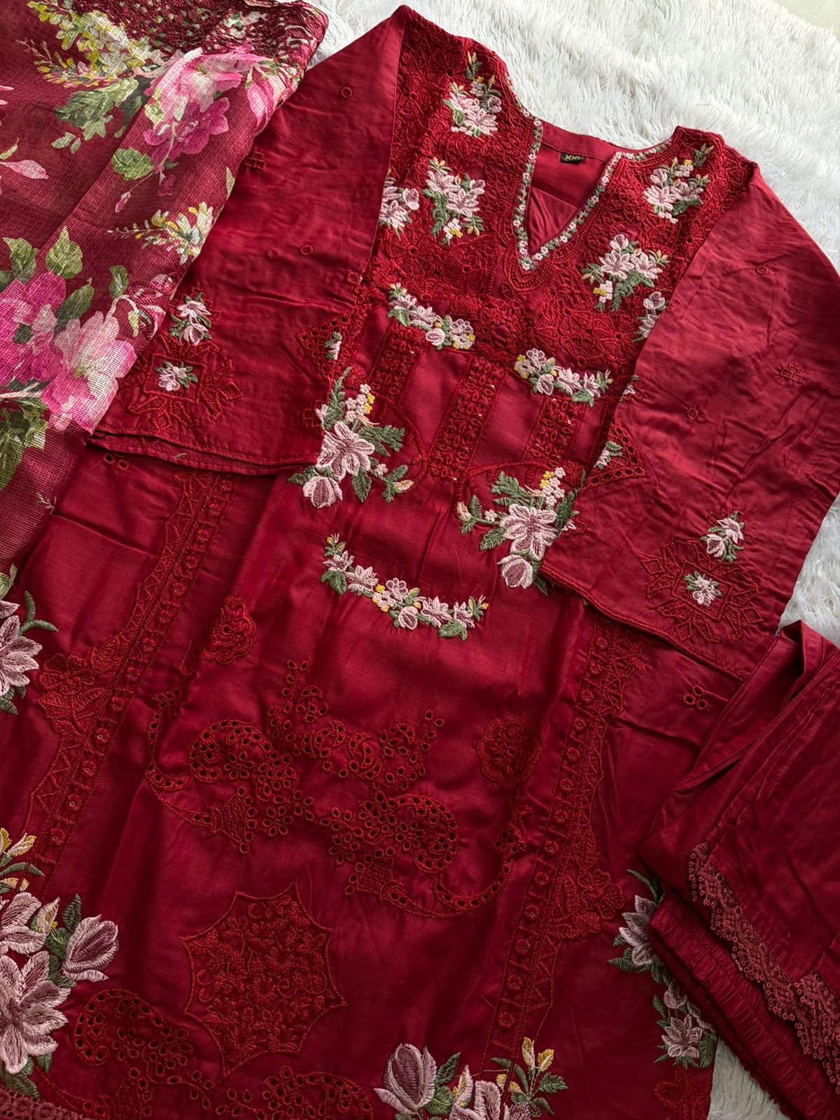 Stylish Mehboob Tex Elaf Premium Vol 2 Cambric Cotton Embroidered Salwar Kameez Wholesale 2026